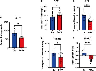 Gut microbiota-generated short-chain fatty acids are involved in para-chlorophenylalanine-induced cognitive disorders